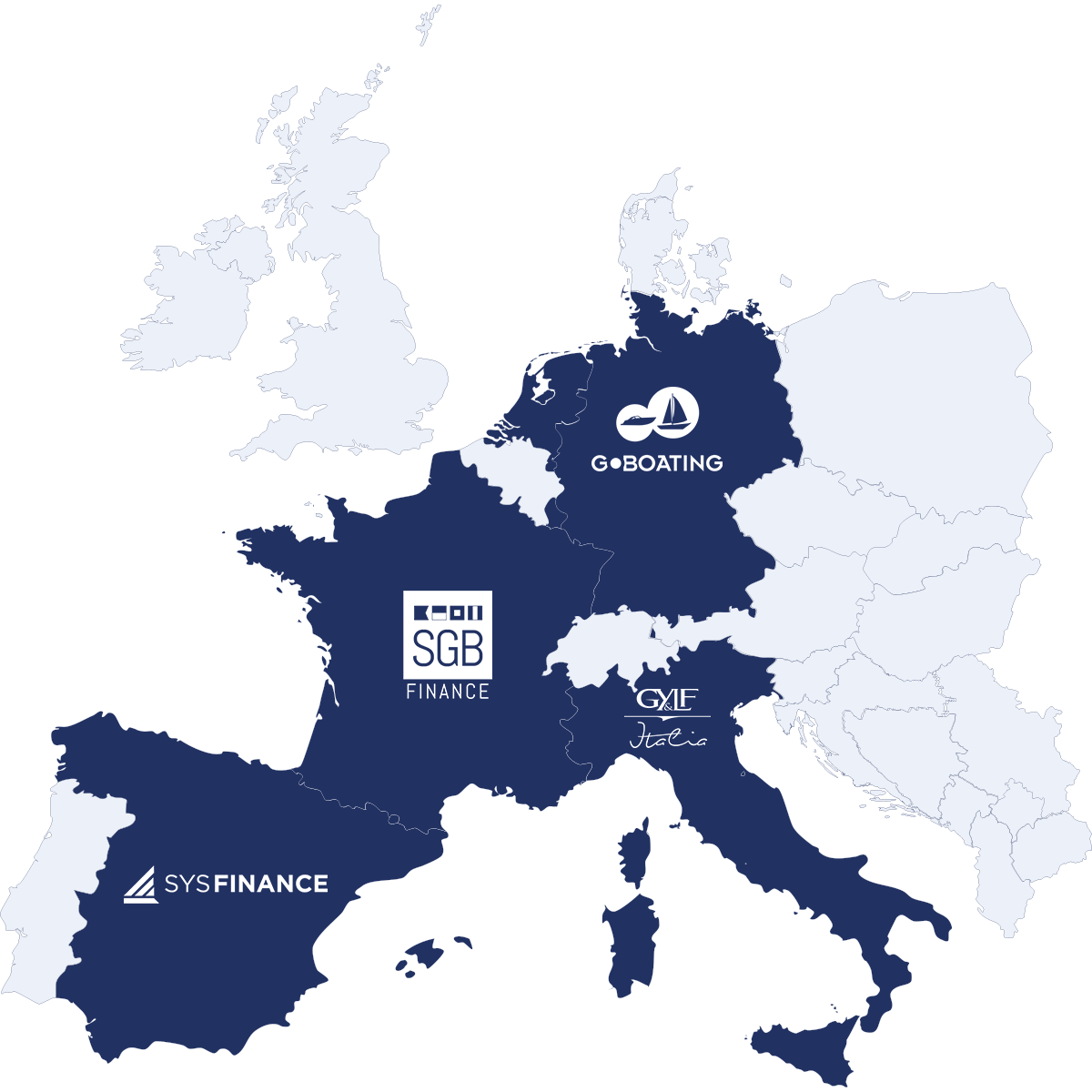 Carte GYLF Europe