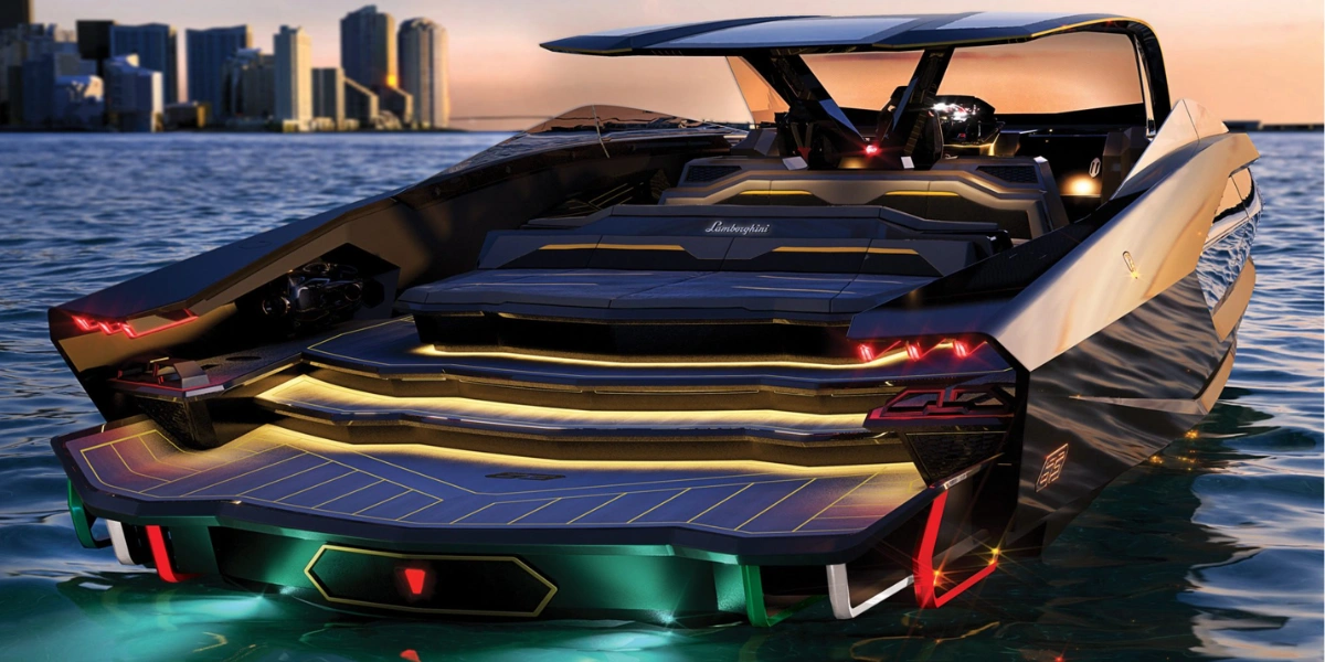 bateau lamborghini